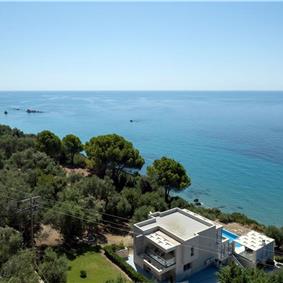 3 bedroom villa with pool & sea views, Agios Mathaios, sleeps 6